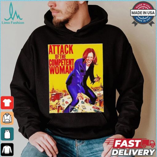 Original Amy Siskind Attack Of The Competent Woman Kamala Harris Shirt