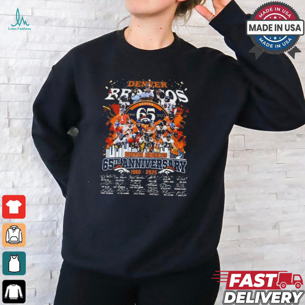Original Denver broncos 1960 2025 be grateful for the legacy and the memories fan shirt Original Denver broncos 1960 2025 be grateful for the legacy and the memories fan shirt