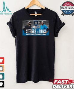 Original Detroit Lions vs Steelers 2024 NFL Preseason Showdown of the Year Game shirt