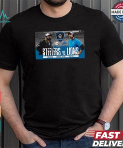 Original Detroit Lions vs Steelers 2024 NFL Preseason Showdown of the Year Game shirt