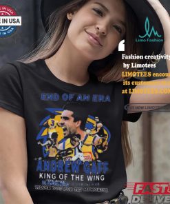Original End Of An Era Andrew Gaff King Of The Wing 2019 2024 Thank You For The Memories T Shirt