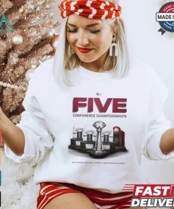 Original FSU Seminoles 2023 – 24 Five Conference Championships Men’s Tennis Volleyball Football Soccer Beach Volleyball shirt