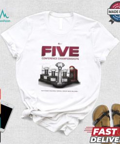 Original FSU Seminoles 2023 – 24 Five Conference Championships Men’s Tennis Volleyball Football Soccer Beach Volleyball shirt