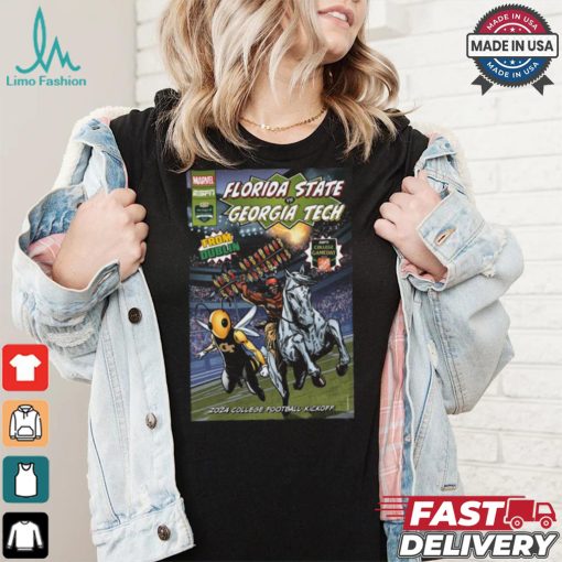 Original Florida State vs Georgia Tech From Dublin 2024 College Football Kickoff shirt