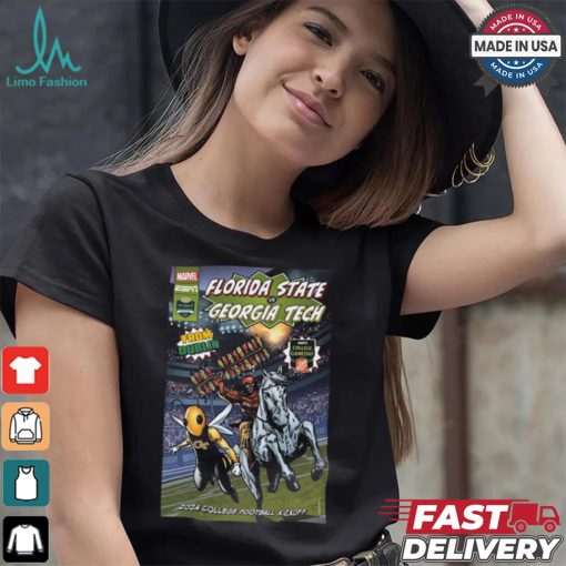 Original Florida State vs Georgia Tech From Dublin 2024 College Football Kickoff shirt