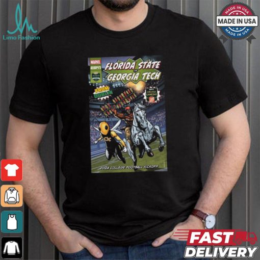 Original Florida State vs Georgia Tech From Dublin 2024 College Football Kickoff shirt