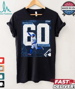 Original George Springer Toronto Blue Jays 60 Career Leadoff hr shirt