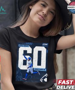 Original George Springer Toronto Blue Jays 60 Career Leadoff hr shirt