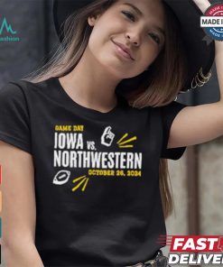 Original Iowa vs Northwestern October 26 2024 Game Day shirt
