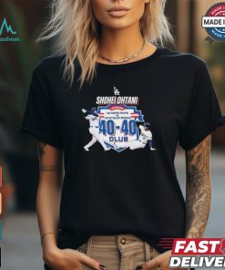 Original Los Angeles Dodgers Shohei Ohtani 40 Home Runs And 40 Stolen Bases Club T shirt
