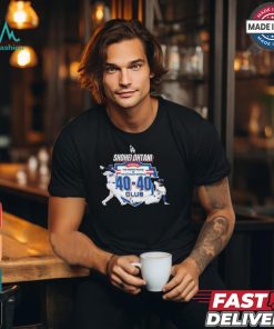 Original Los Angeles Dodgers Shohei Ohtani 40 Home Runs And 40 Stolen Bases Club T shirt
