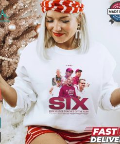Original Mike Norvell FSU Seminoles Six Conference Coaches Of The Year shirt