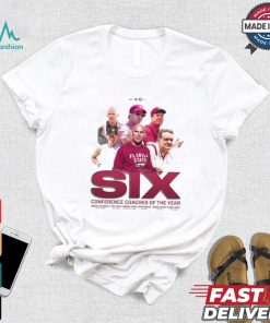 Original Mike Norvell FSU Seminoles Six Conference Coaches Of The Year shirt