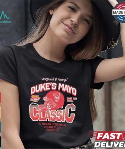 Original NC State Wolfpack Back The Pack 2024 Duke’s Mayo Classic Helmet shirt