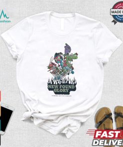 Original New Found Glory August 27, 2024 The Fillmore Detroit, MI With Sincere Engineer Poster shirt