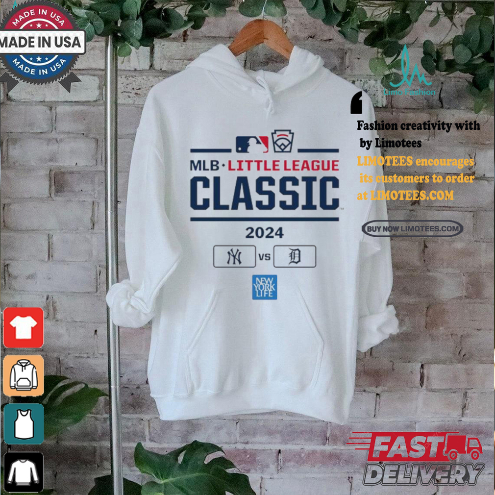 Original New York Yankees vs Detroit Tigers 2024 MLB Little League Classic Game Shirt Original New York Yankees vs Detroit Tigers 2024 MLB Little League Classic Game Shirt