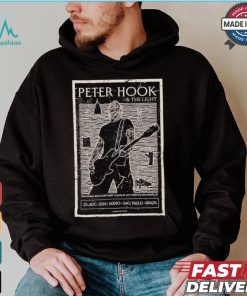 Original Peter Hook And The Light In Brazil August 27, 2024 Audio, Sao Paulo Poster shirt