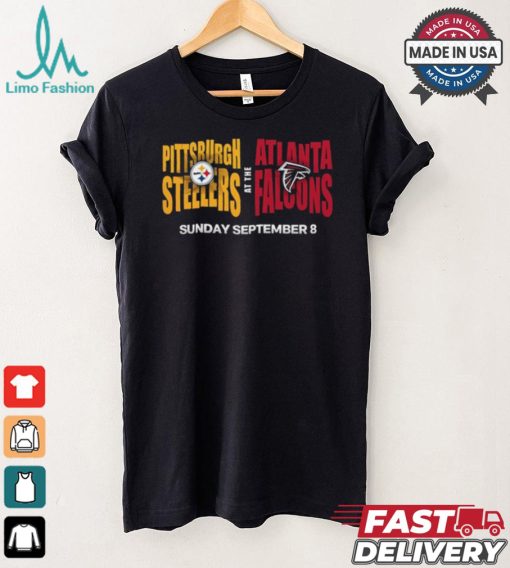 Original Pittsburgh Steelers vs. Atlanta Falcons Sunday September 8 2024 Kickoff Game shirt