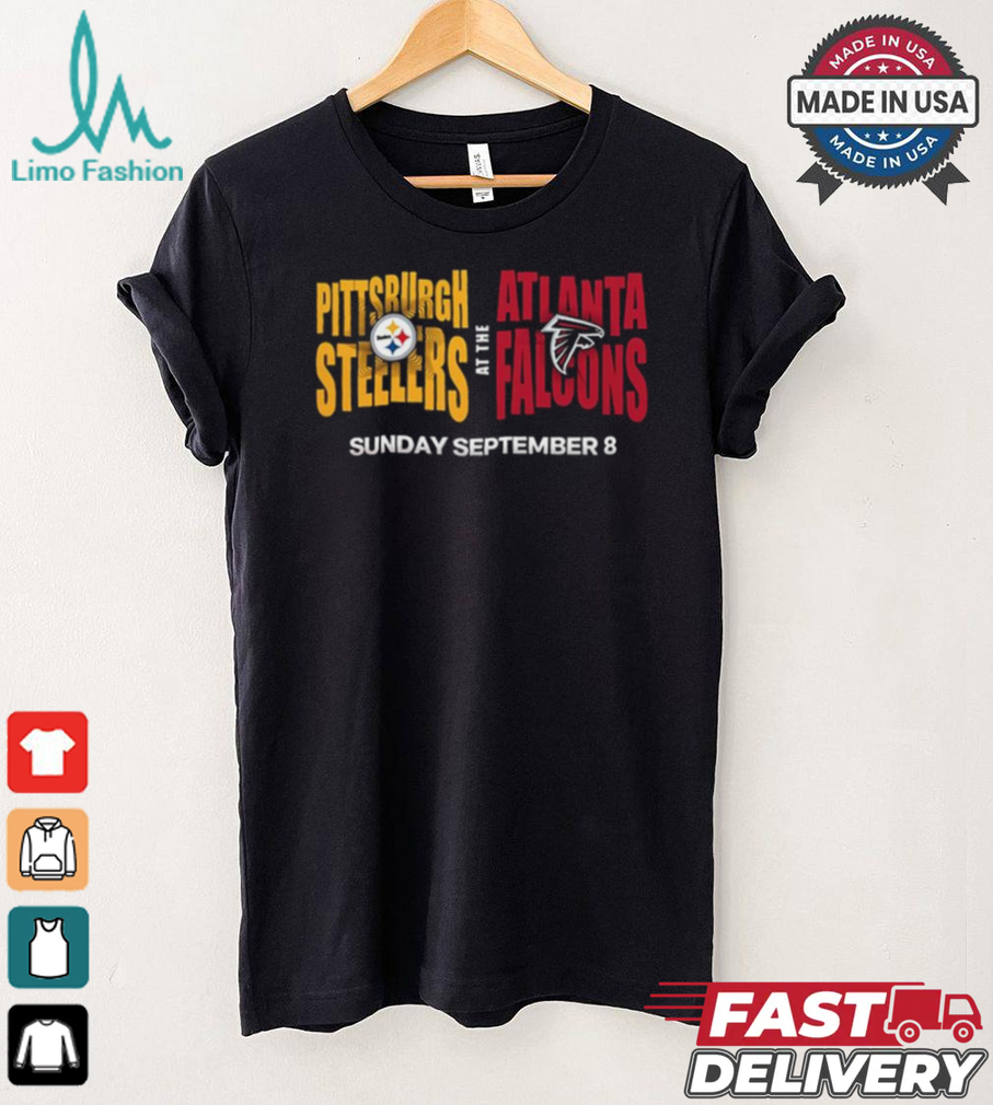 Original Pittsburgh Steelers vs. Atlanta Falcons Sunday September 8 2024 Kickoff Game shirt Original Pittsburgh Steelers vs. Atlanta Falcons Sunday September 8 2024 Kickoff Game shirt