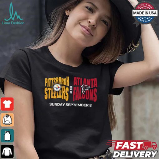 Original Pittsburgh Steelers vs. Atlanta Falcons Sunday September 8 2024 Kickoff Game shirt