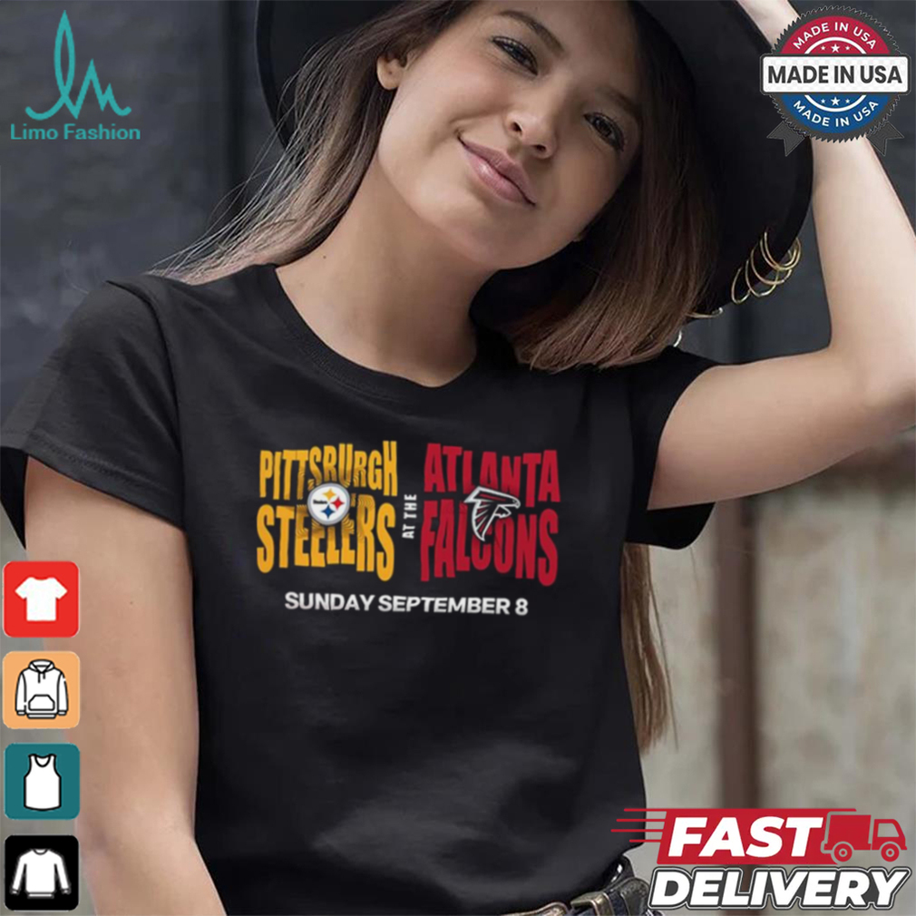 Original Pittsburgh Steelers vs. Atlanta Falcons Sunday September 8 2024 Kickoff Game shirt Original Pittsburgh Steelers vs. Atlanta Falcons Sunday September 8 2024 Kickoff Game shirt