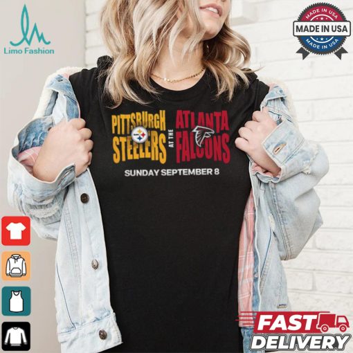 Original Pittsburgh Steelers vs. Atlanta Falcons Sunday September 8 2024 Kickoff Game shirt
