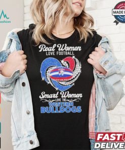 Original Real women love football smart women love the Western Bulldogs 2024 shirt