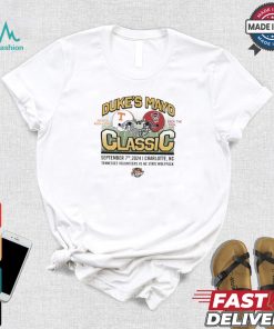Original Tennessee Volunteers vs NC State September 07 2024 Duke’s Mayo Classic Helmet shirt