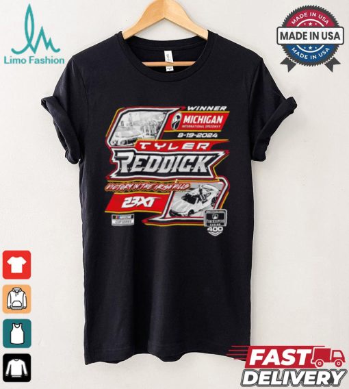 Original Tyler Reddick 23XI Racing 2024 FireKeepers Casino 400 Race Winner T Shirt