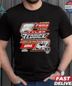 Original Tyler Reddick 23XI Racing 2024 FireKeepers Casino 400 Race Winner T Shirt