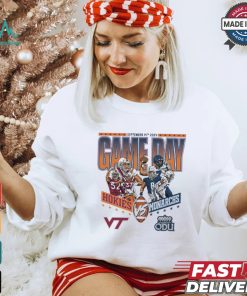 Original Virginia Tech Hokies vs Old Dominion Monarchs Football September 14th 2024 Game Day Matchup shirt