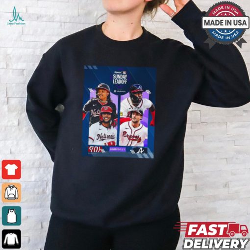 Original Washington Nationals vs Atlanta Braves 2024 NL East battle shirt