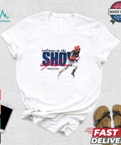 Original Welcome to the show Dylan Crews MLB debut signature shirt