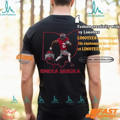 Osu Football Emeka Egbuka State Star Shirt