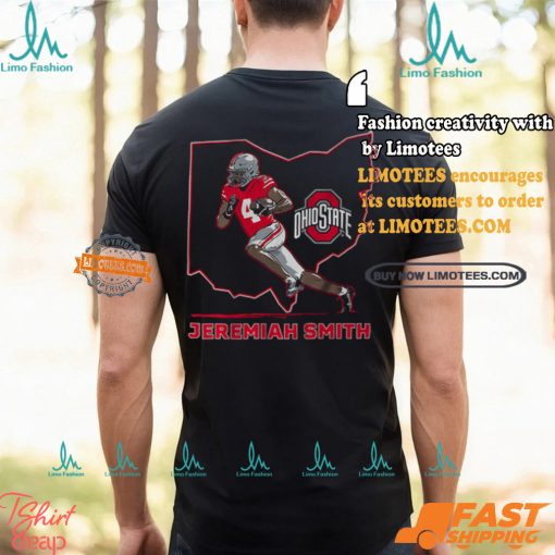 Osu Football Jeremiah Smith State Star Shirt