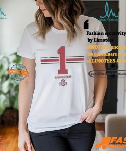Osu Football Quinshon Judkins 1 Stripe T shirt