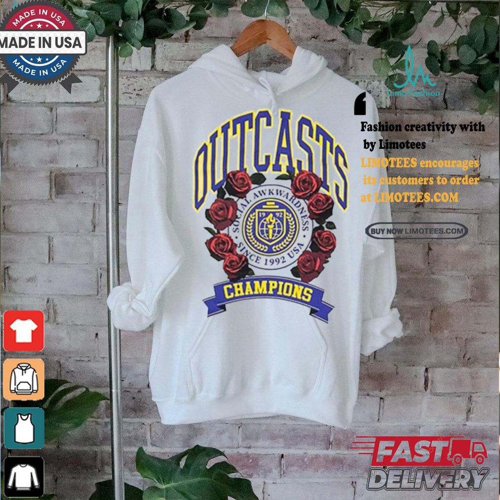 Outcast Social Awkwardness Since 1992 USA Champions shirt Outcast Social Awkwardness Since 1992 USA Champions shirt