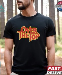 Over The Top Washed Logo T Shirt