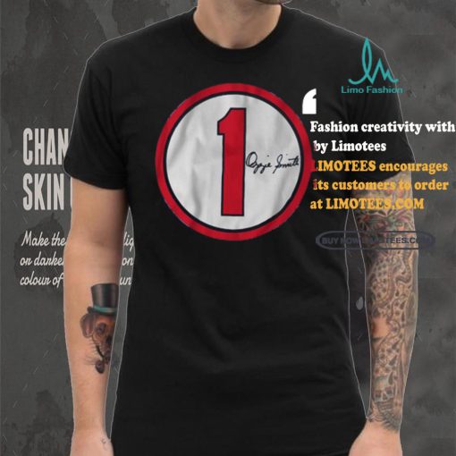 Ozzie smith number circle shirt