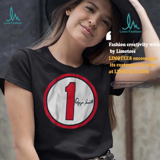 Ozzie smith number circle shirt