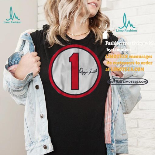 Ozzie smith number circle shirt