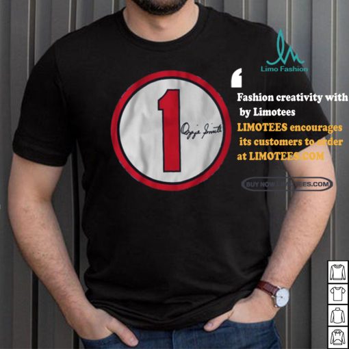 Ozzie smith number circle shirt