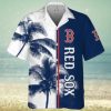 Golden Palms Detroit Tigers Dark Hawaiian Shirt