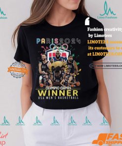 Paris 2024 Olympic Games Winner USA Men’s Basketball T Shirt