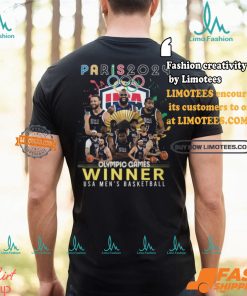 Paris 2024 Olympic Games Winner USA Men’s Basketball T Shirt