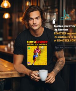 Paris Kung Fu Kenny Team USA Track Kenny Bednarek 2024 shirt