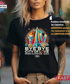 Paris Olympics 2024 Bye Bye City of Love Commemorative shirt