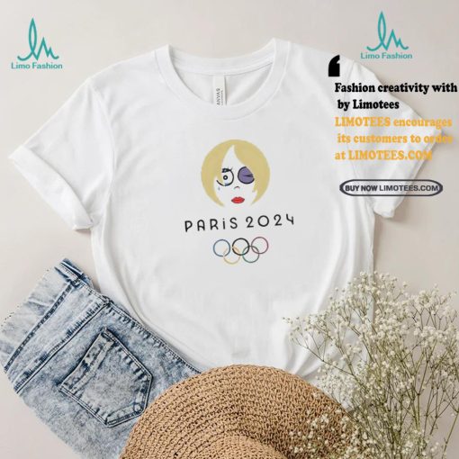 Paris Olympics 2024 boxing logo parody shirt