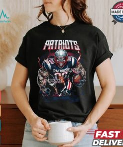 Patriot football mascot shirt