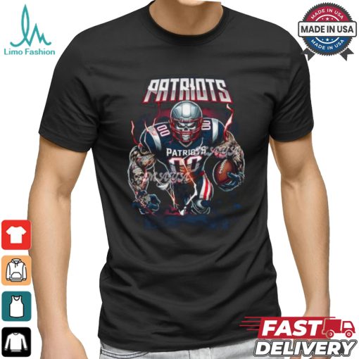 Patriot football mascot shirt